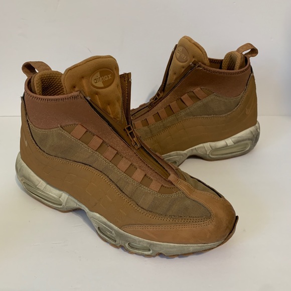 Nike Air Max 95 Sneakerboot WHEAT FLAX BROWN ALE 6.5 US Men Nike Air Max 95 SneakerBoot Medium Olive